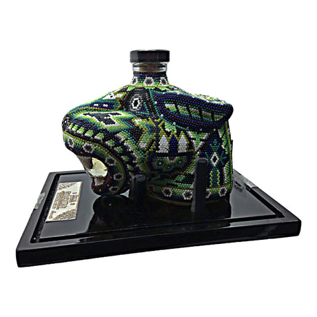 Chaquira Beaded Jaguar Reposado Tequila