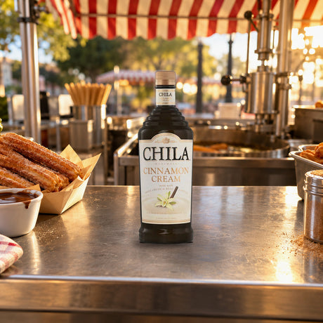 Chila Cinnamon Cream Rum churro stand - Liquor Geeks