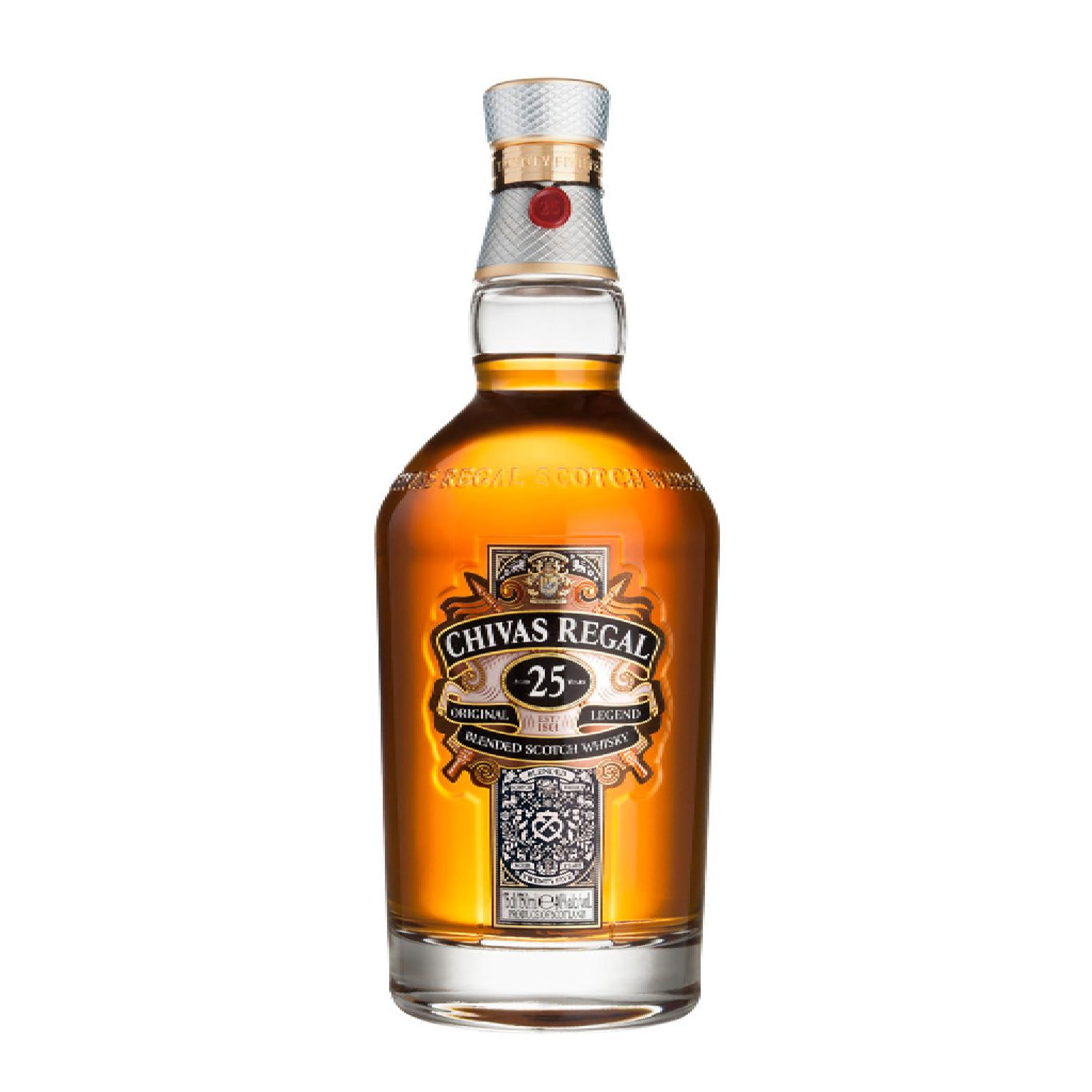 Chivas Regal Blended Scotch Original 25 Yr With Carton - Liquor Geeks