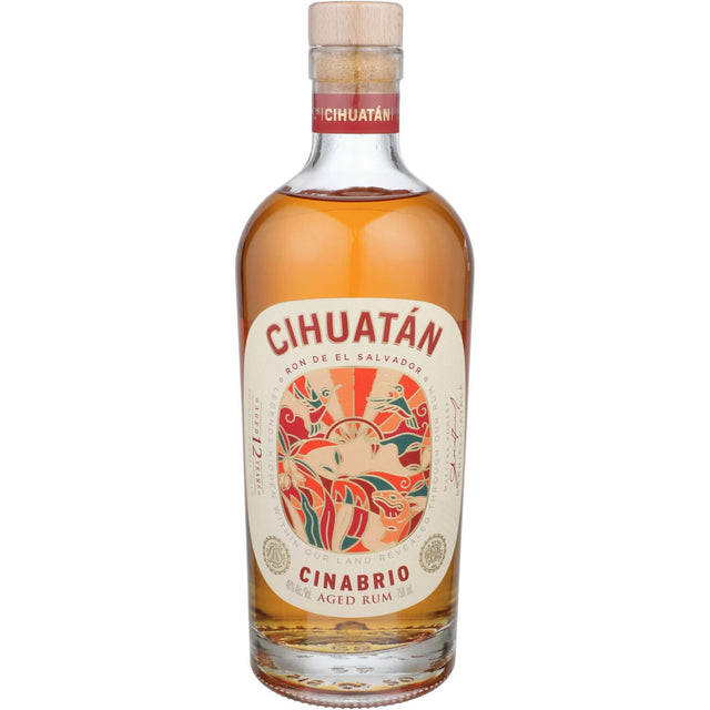 Cihuatan Aged Rum Cinabrio 12 Yr - Liquor Geeks