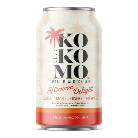 Club Kokomo Afternoon Delight Craft Rum Cocktail 4-Pack