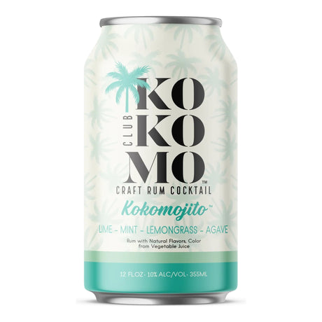 Club Kokomo Kokomojito Craft Rum Cocktail 4-Pack