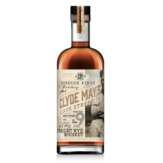 Clyde Mays Cask Strength Rye 9y - Liquor Geeks