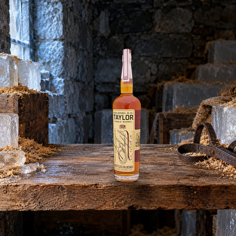 Colonel E.H. Taylor Single Barrel Bourbon Whiskey icehouse - Liquor Geeks
