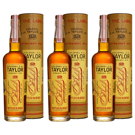 Colonel E.H. Taylor Straight Rye Whiskey 3-Pack