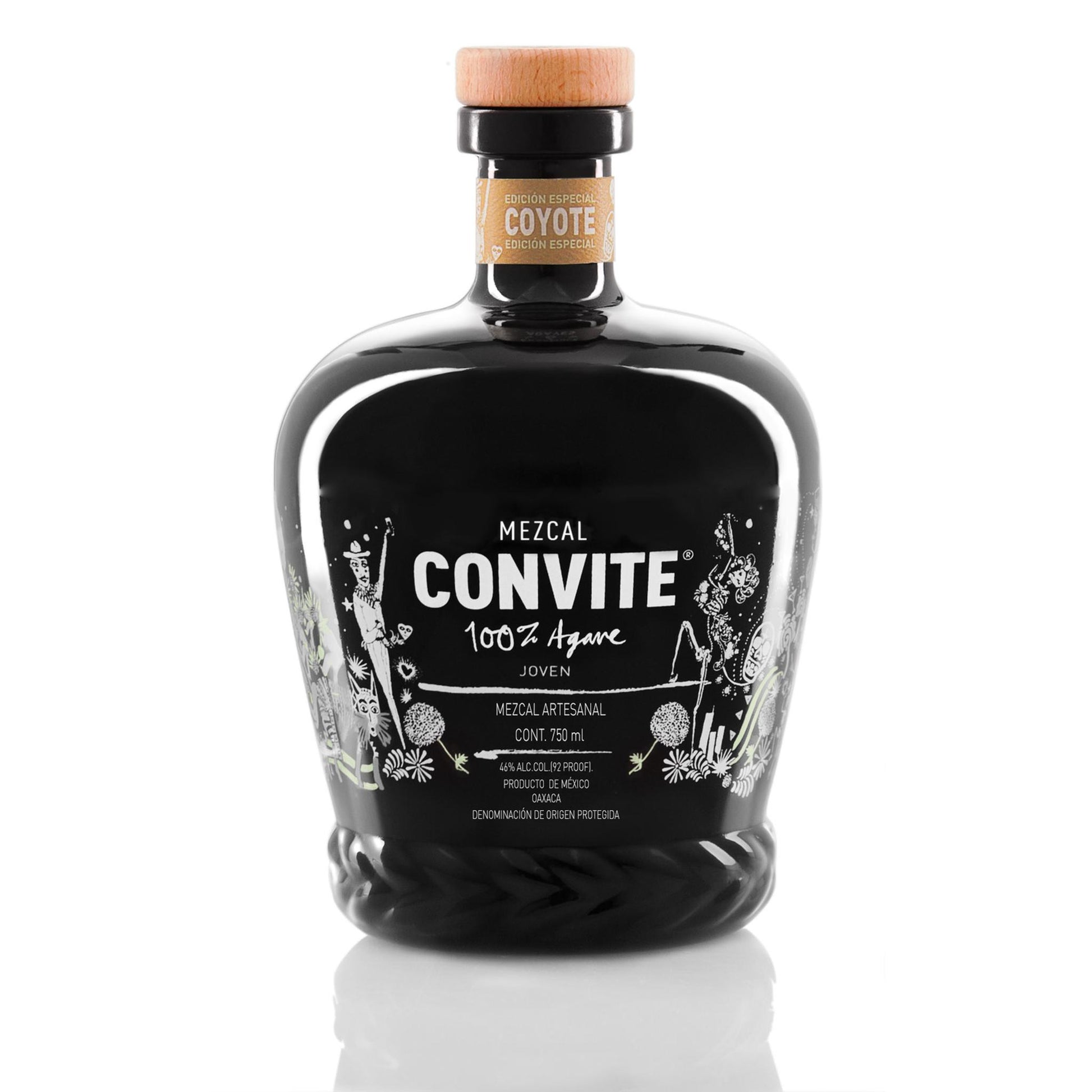 Convite Mezcal Artesanal Joven Coyote Edicion Especial - Liquor Geeks