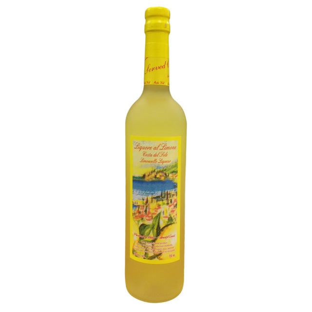 Costa Del Sole Limoncello Liquore Al Limone - Liquor Geeks