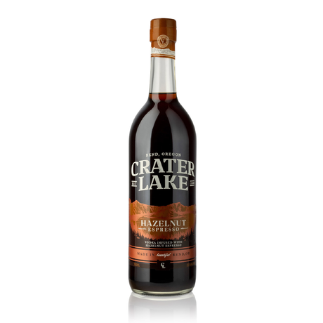 Crater Lake Hazelnut Espresso Vodka - Liquor Geeks