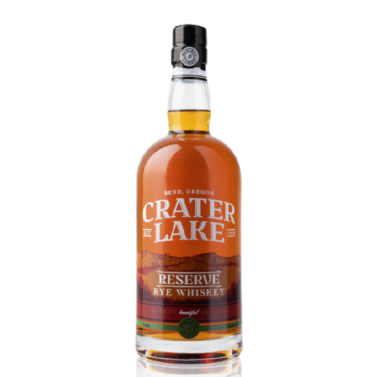 Crater Lake Reserve Rye Whiskey 3yr - Liquor Geeks