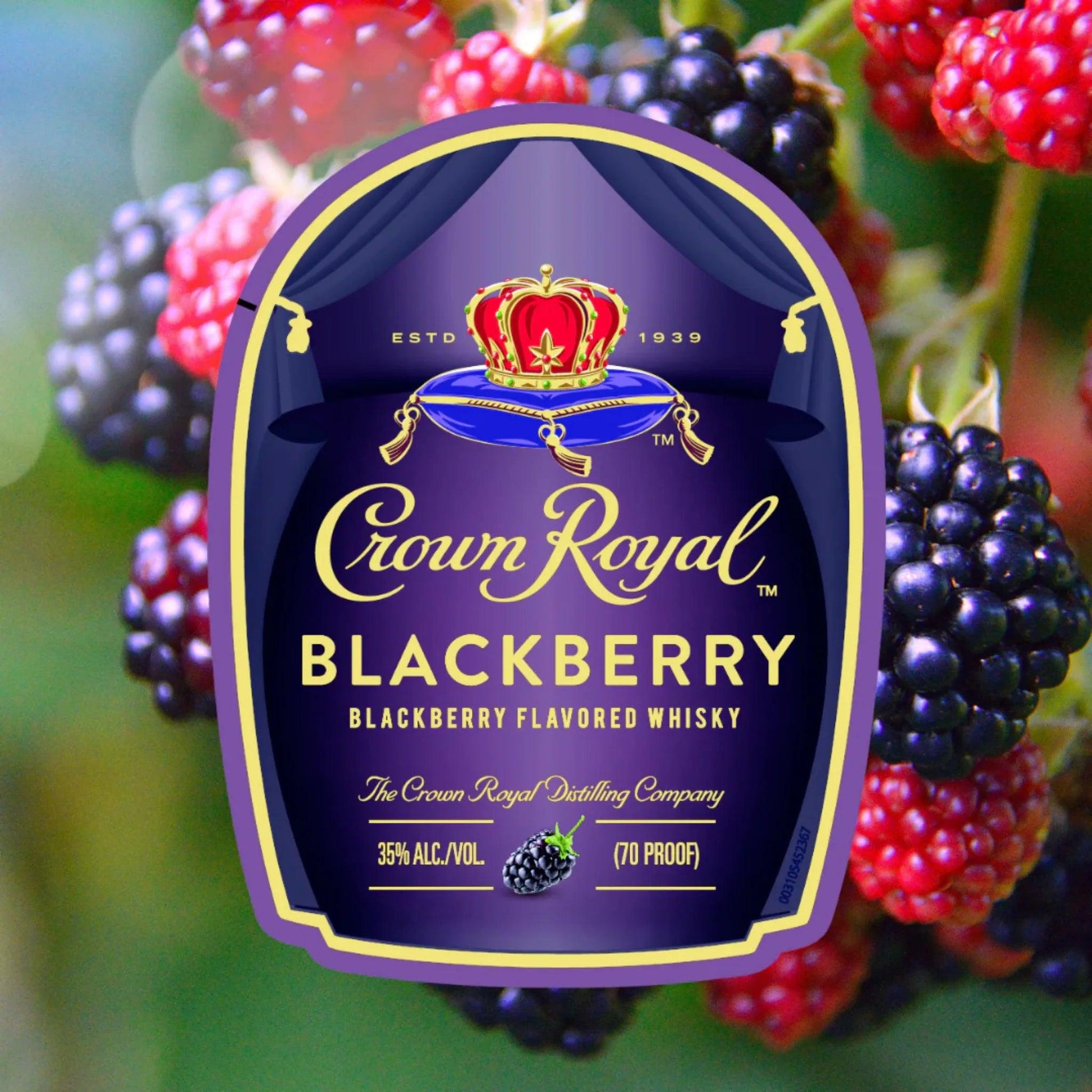 Crown Royal Blackberry Flavored Whiskey 70 - Liquor Geeks
