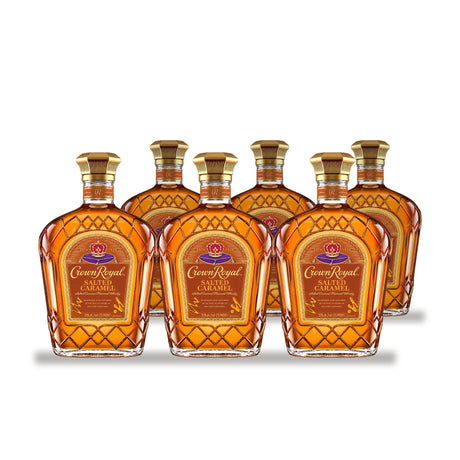 Crown Royal Salted Caramel Flavored Whiskey 6 pack - Liquor Geeks
