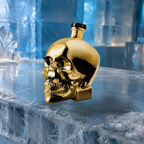 Crystal Head Vodka Gold Edition ice bar - Liquor Geeks