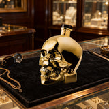 Crystal Head Vodka Gold Edition jewelers counter - Liquor Geeks