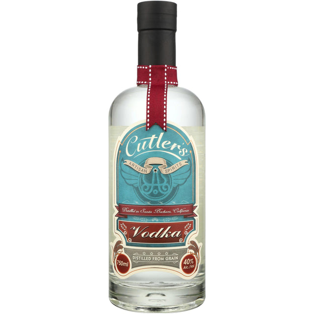 Cutler's Artisan Spirits Vodka - Liquor Geeks