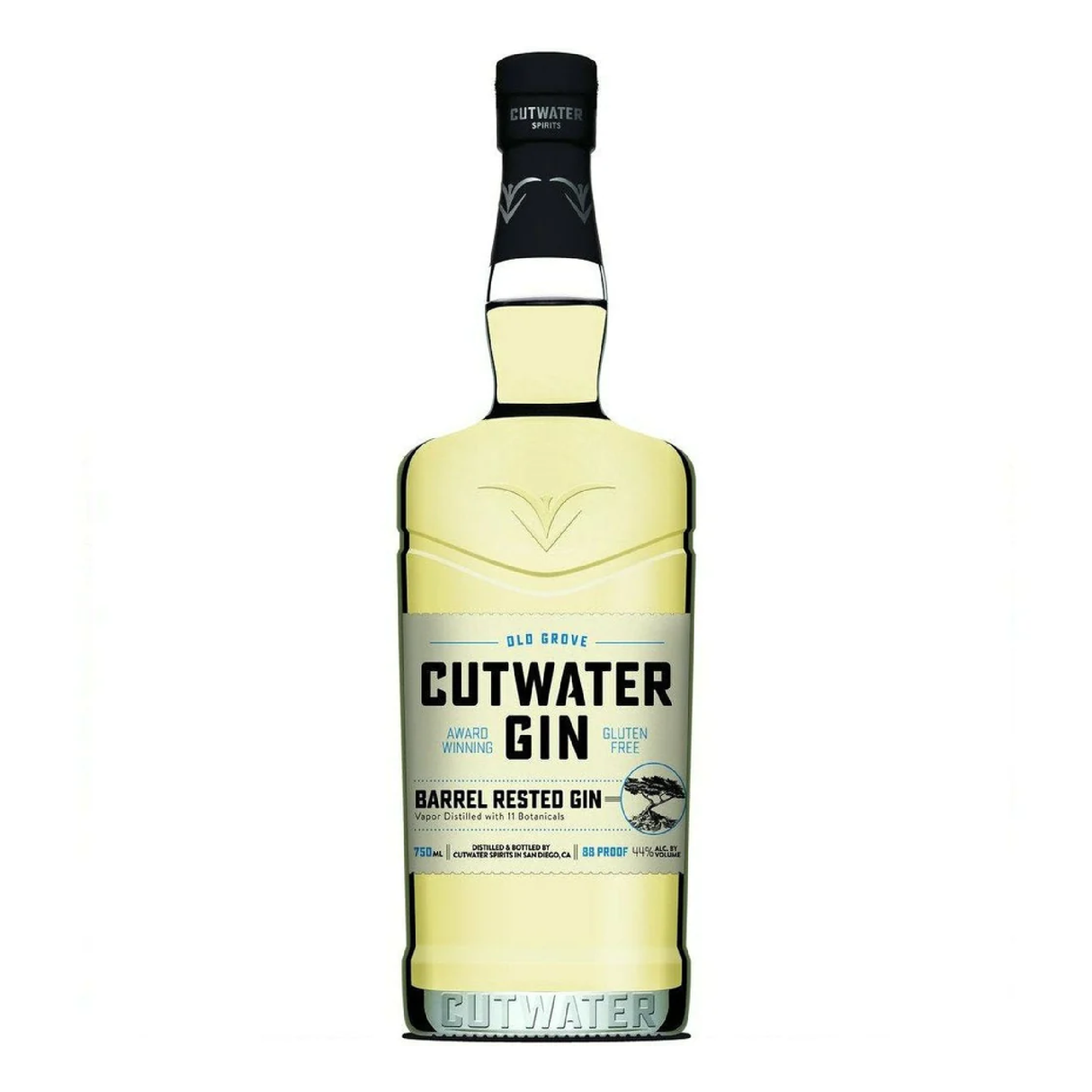 Cutwater Old Grv Barrel Restd Gin - Liquor Geeks