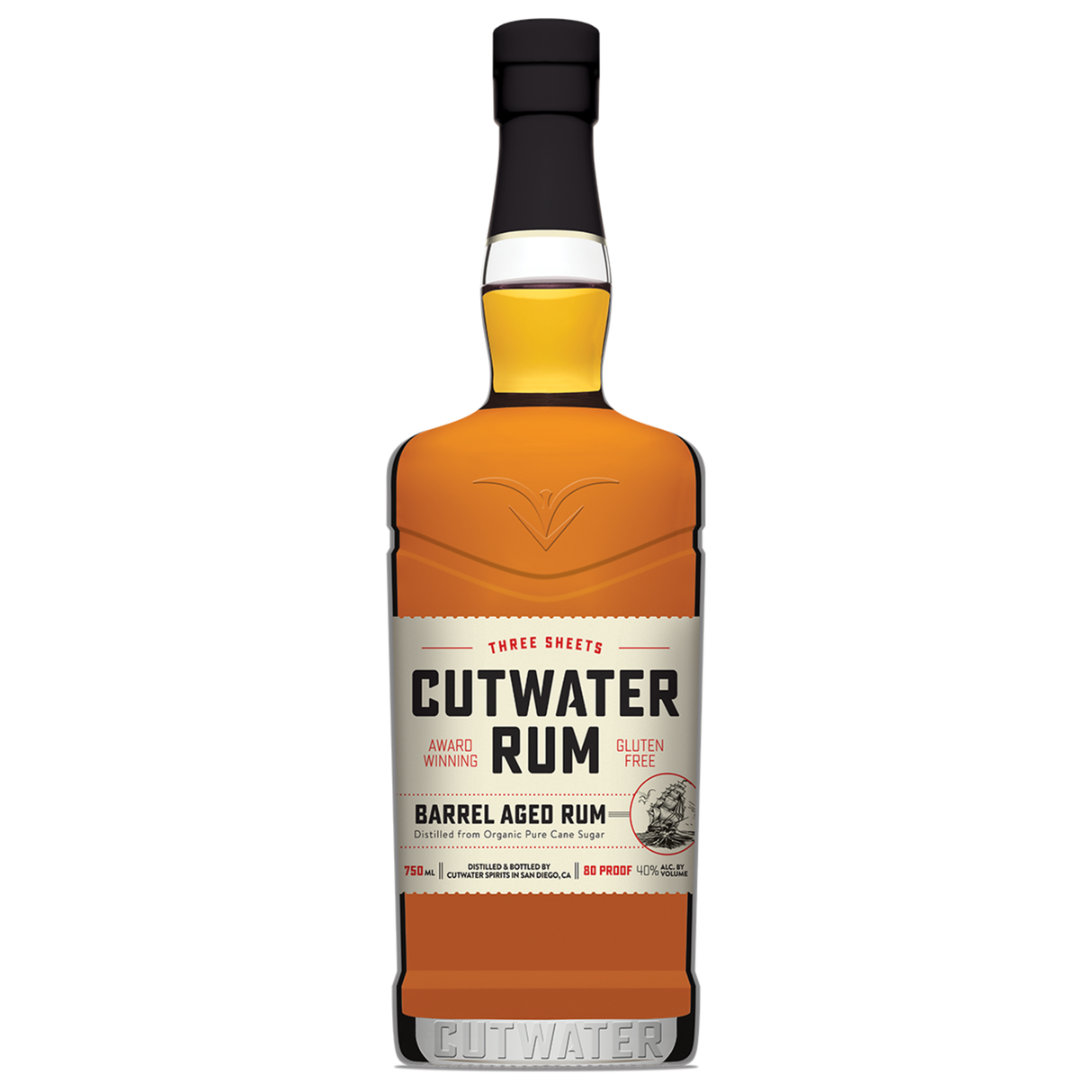 Cutwater Three Sht Barrel Age Rum - Liquor Geeks