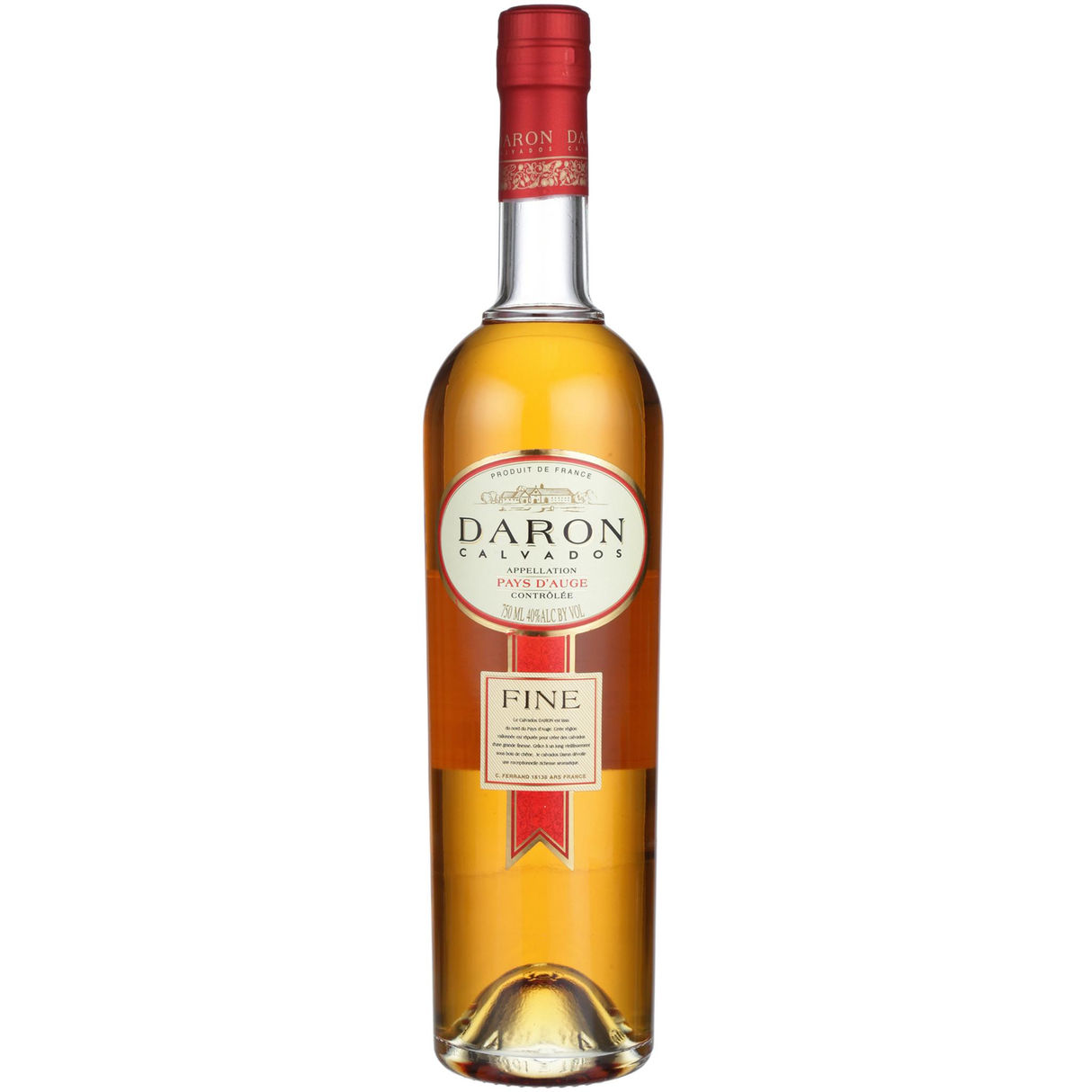 Daron Calvados Pays D'Auge Fine 5 Yr - Liquor Geeks