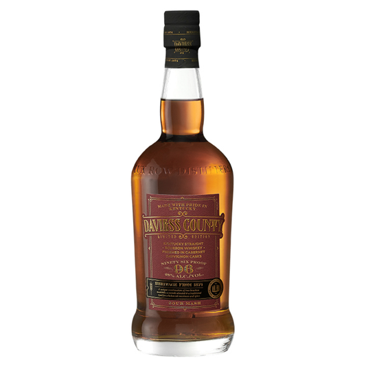 Daviess County Cabernet Cask Finished Kentucky Straight Bourbon Whiskey - Liquor Geeks