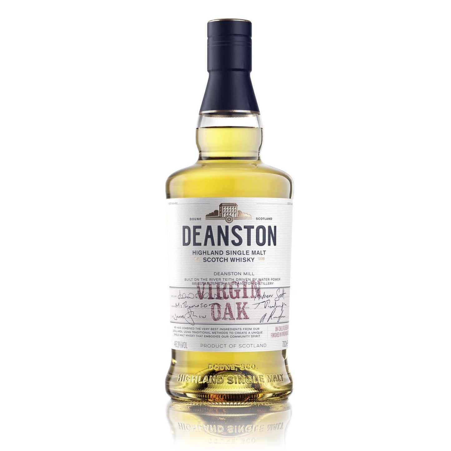 Deanston Single Malt Scotch Finished In Virgin Oak - Liquor Geeks