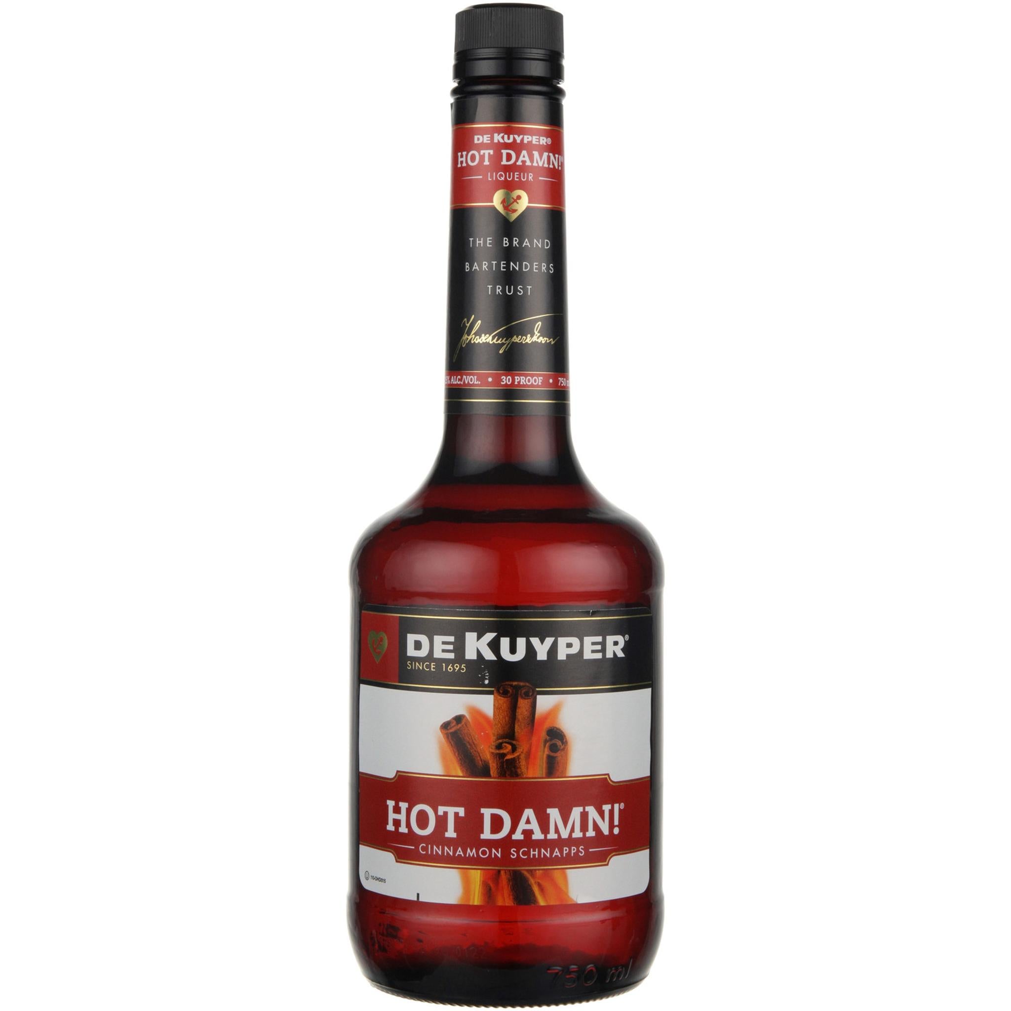 Dekuyper Cinnamon Schnapps Hot Damn 100 Proof Liquor Geeks