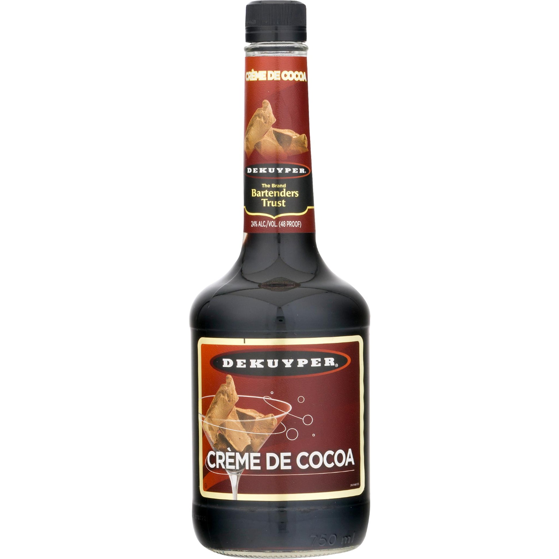 Dekuyper Creme De Cacao Dark - Liquor Geeks