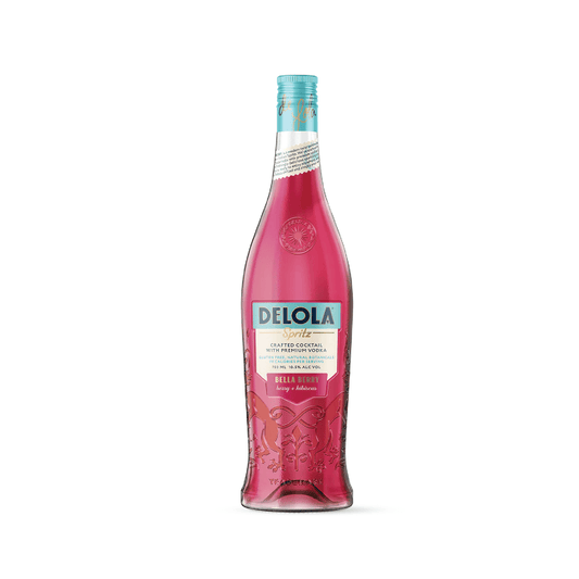 Delola Berry + Hibiscus Spritz Bella Berry With Vodka 21 - Liquor Geeks