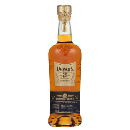 Dewar's Blended Scotch The Signature Double Aged 25 Yr - Liquor Geeks