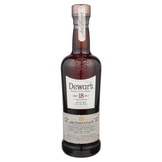Dewar's Blended Scotch The Vintage 18 Yr W/ Gift Box - Liquor Geeks