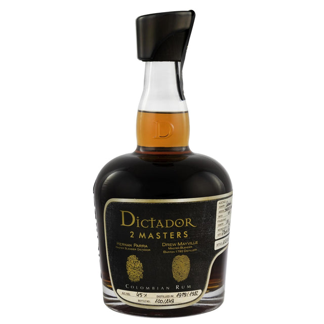 Dictador Aged Rum 2 Masters Barton Rye 36 Yr - Liquor Geeks