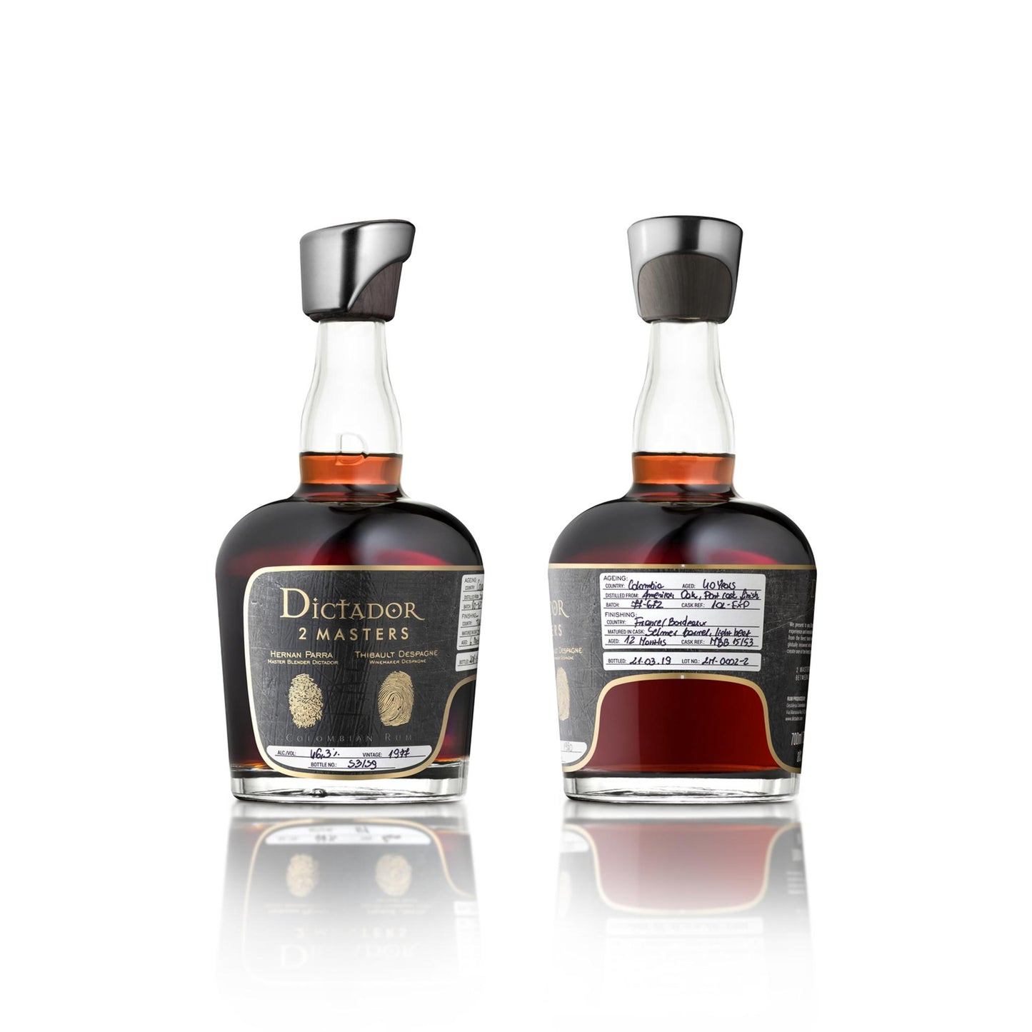 Dictador Aged Rum 2 Masters Despagne Bordeaux - Liquor Geeks