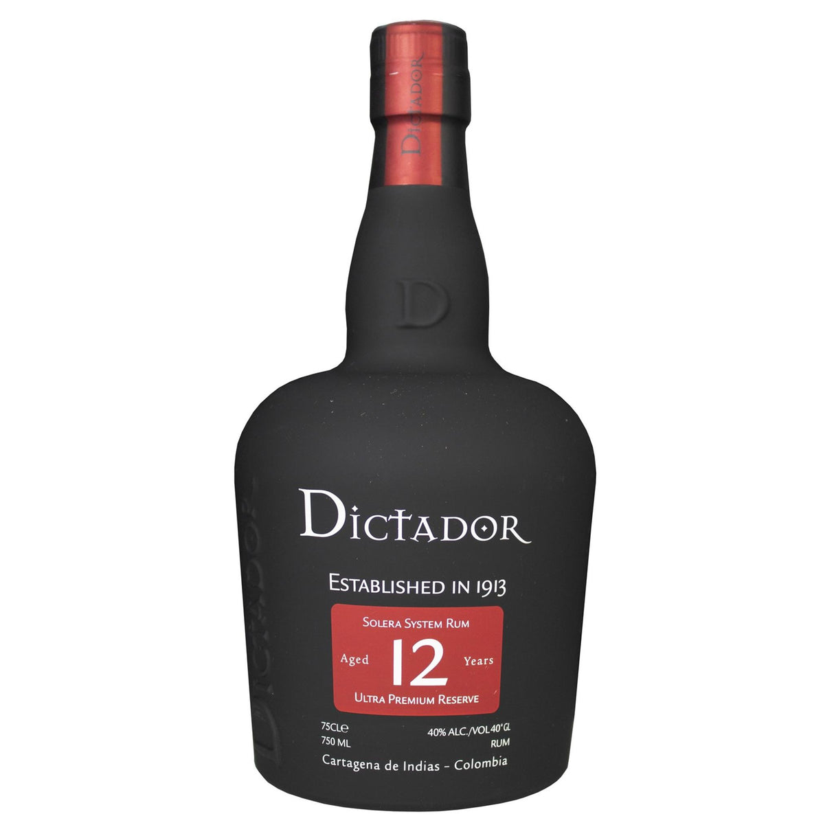 Dictador Aged Rum Solera System Ultra Premium Reserve 12 Yr - Liquor Geeks