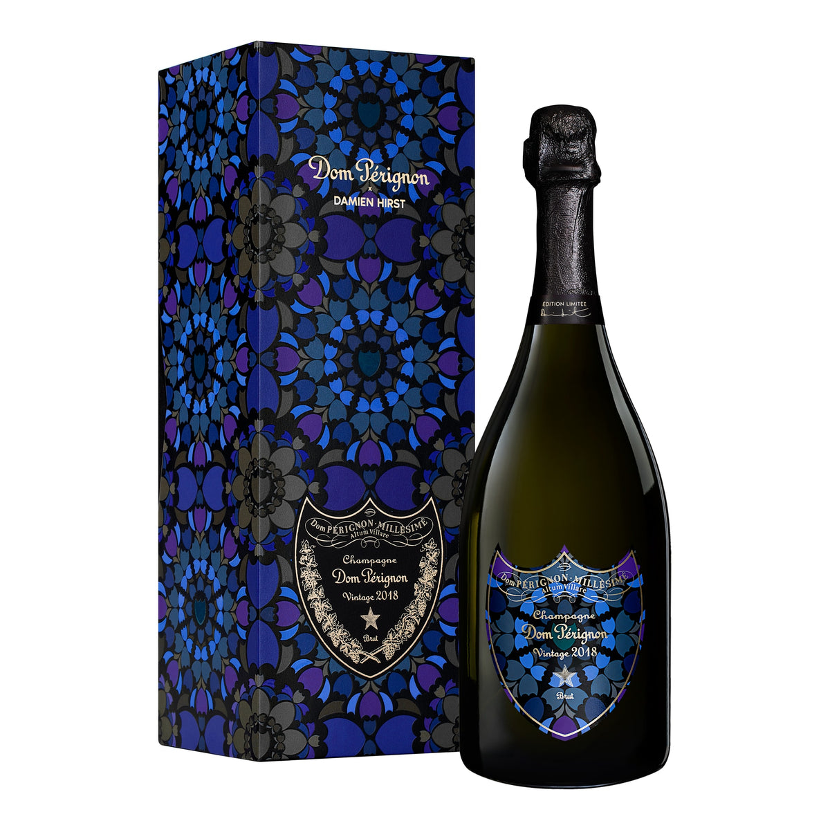 Dom Pérignon Champagne Brut 2018 – Damien Hirst Limited Edition (With Gift Box)