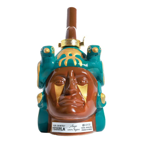 Don Chinto Aztec Warrior Ceramic Tequila Anejo
