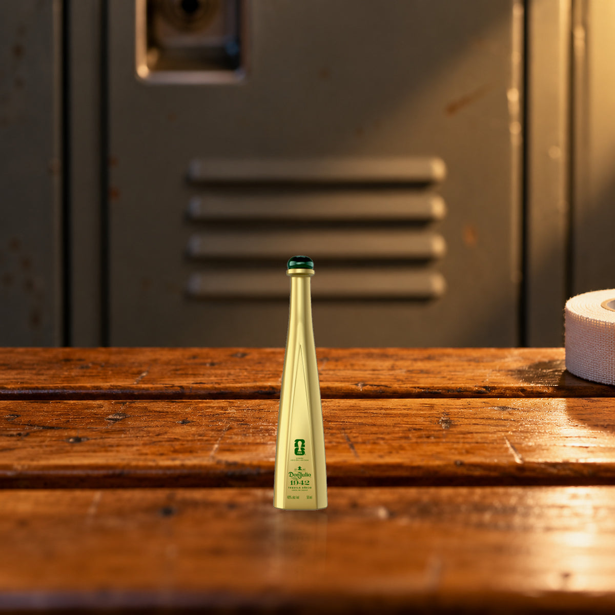 Don Julio 1942 FIFA World Cup 2026 Limited Edition Miniature (50 mL) locker room bench - Liquor Geeks
