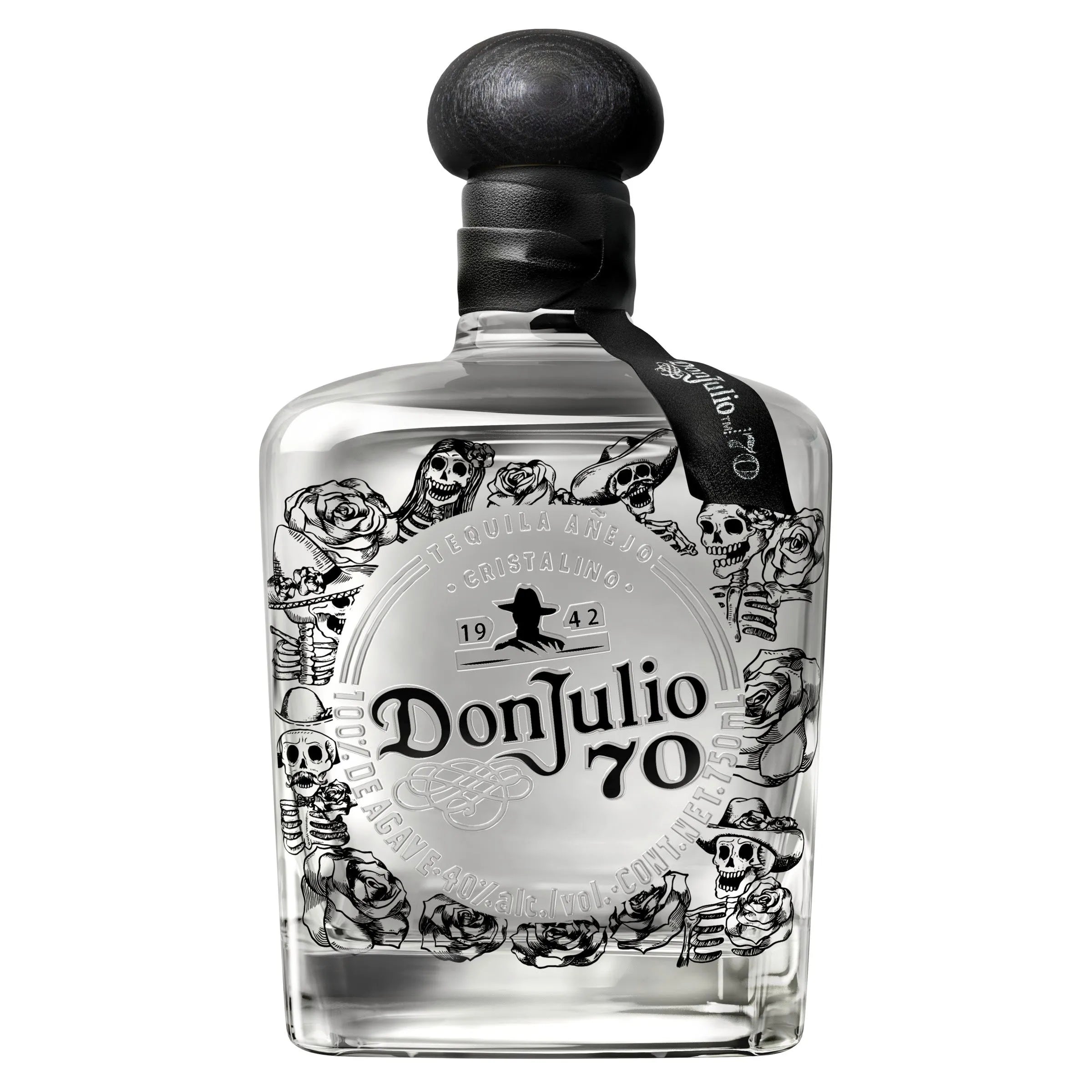 Don Julio 70th Day of the Dead - Dia de Muertos Cristalino Anejo Tequi –  Liquor Geeks