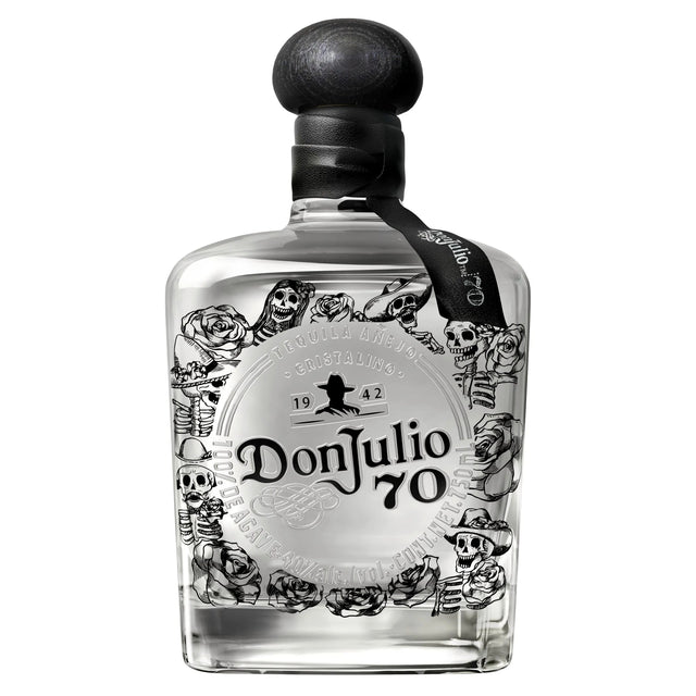 Don Julio 70th Dia de Muertos Cristalino Anejo Tequila - Liquor Geeks