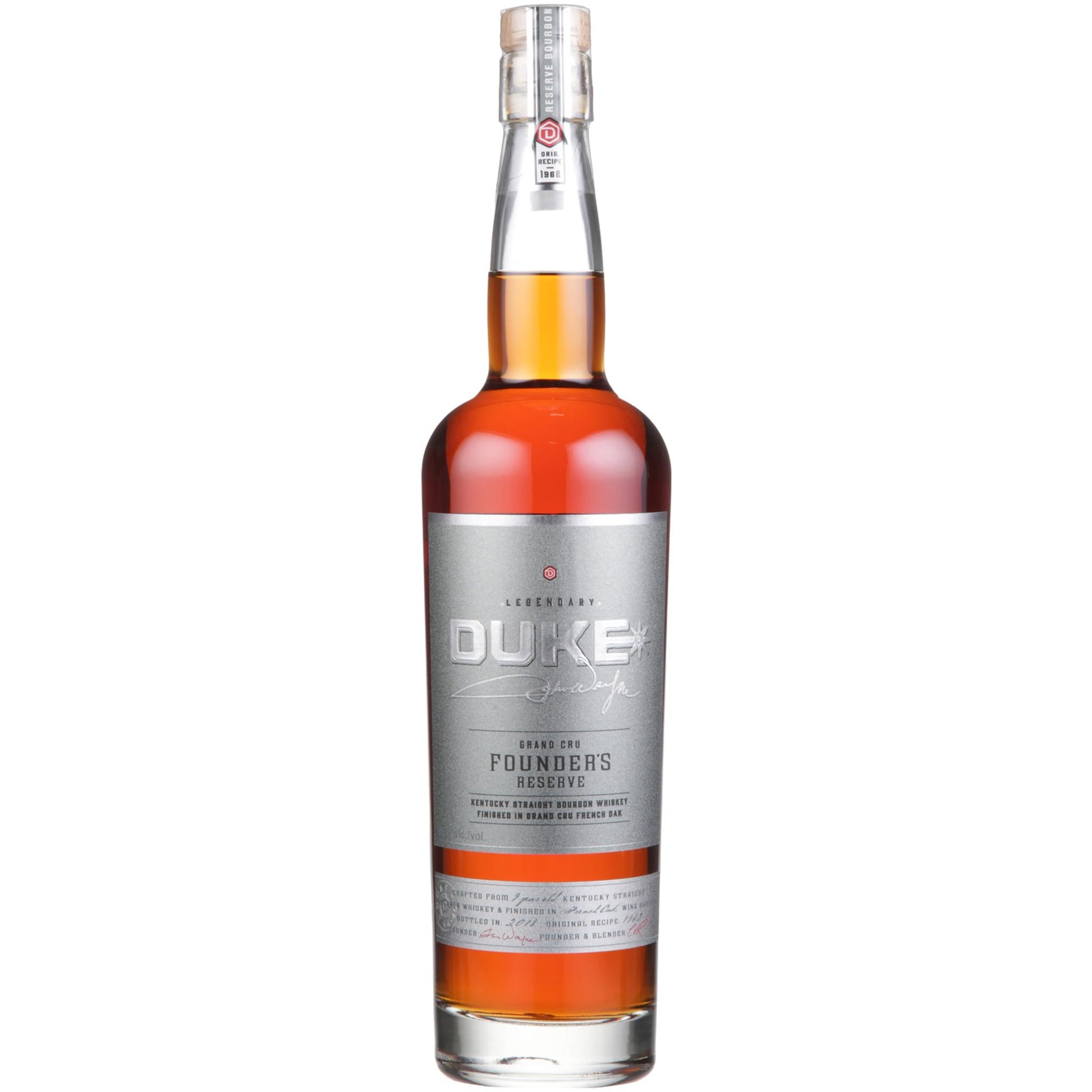 Duke Straight Bourbon Grand Cru Founder's Reserve 9 Yr - Liquor Geeks