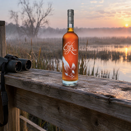 Eagle Rare 10 Year Kentucky Straight Bourbon Whiskey 700mL wetland boardwalk - Liquor Geeks