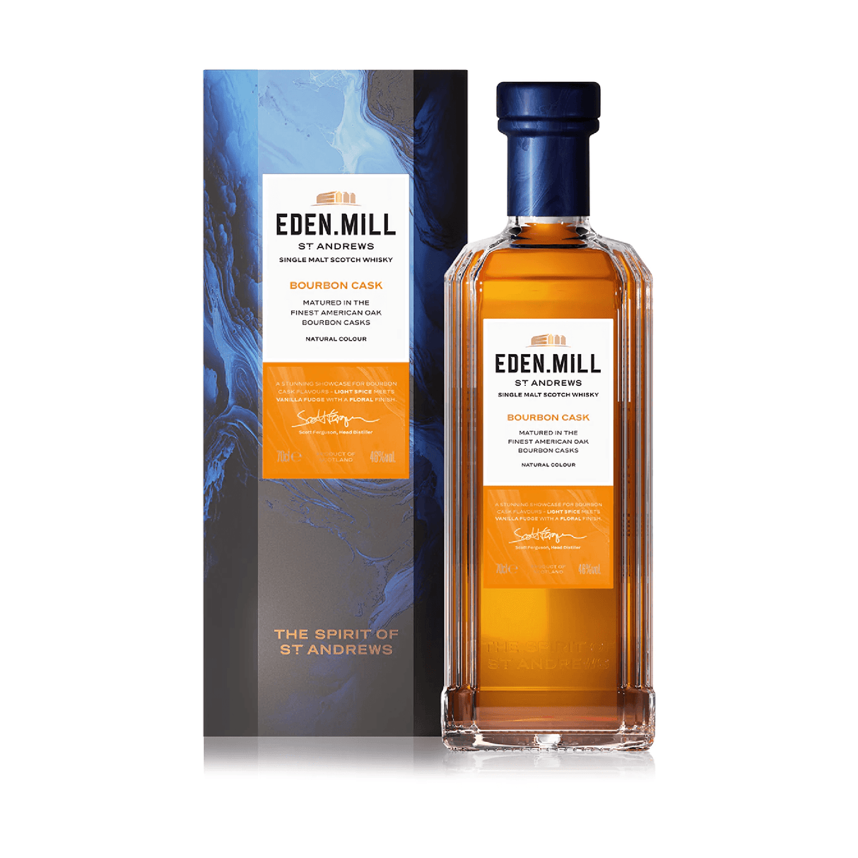 Eden Mill Single Malt Scotch St Andrews Bourbon Cask 92 - Liquor Geeks