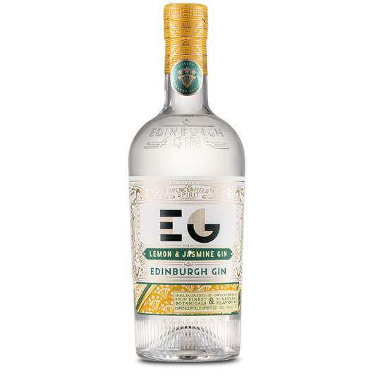 Edinburgh Gin Lemon & Jasmine Flavored Gin Small Batch - Liquor Geeks