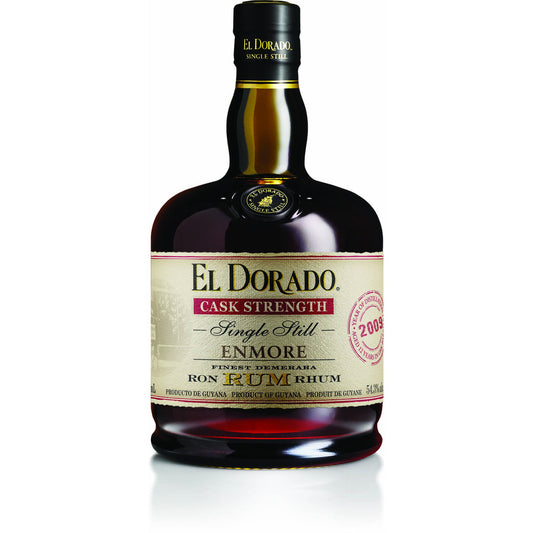 El Dorado Aged Rum Cask Strength Single Still Enmore 12 Yr - Liquor Geeks