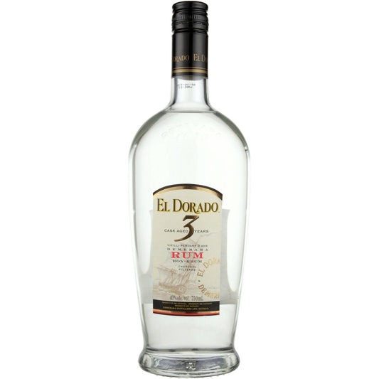 El Dorado Demerara Rum Cask Aged 3 Yr - Liquor Geeks