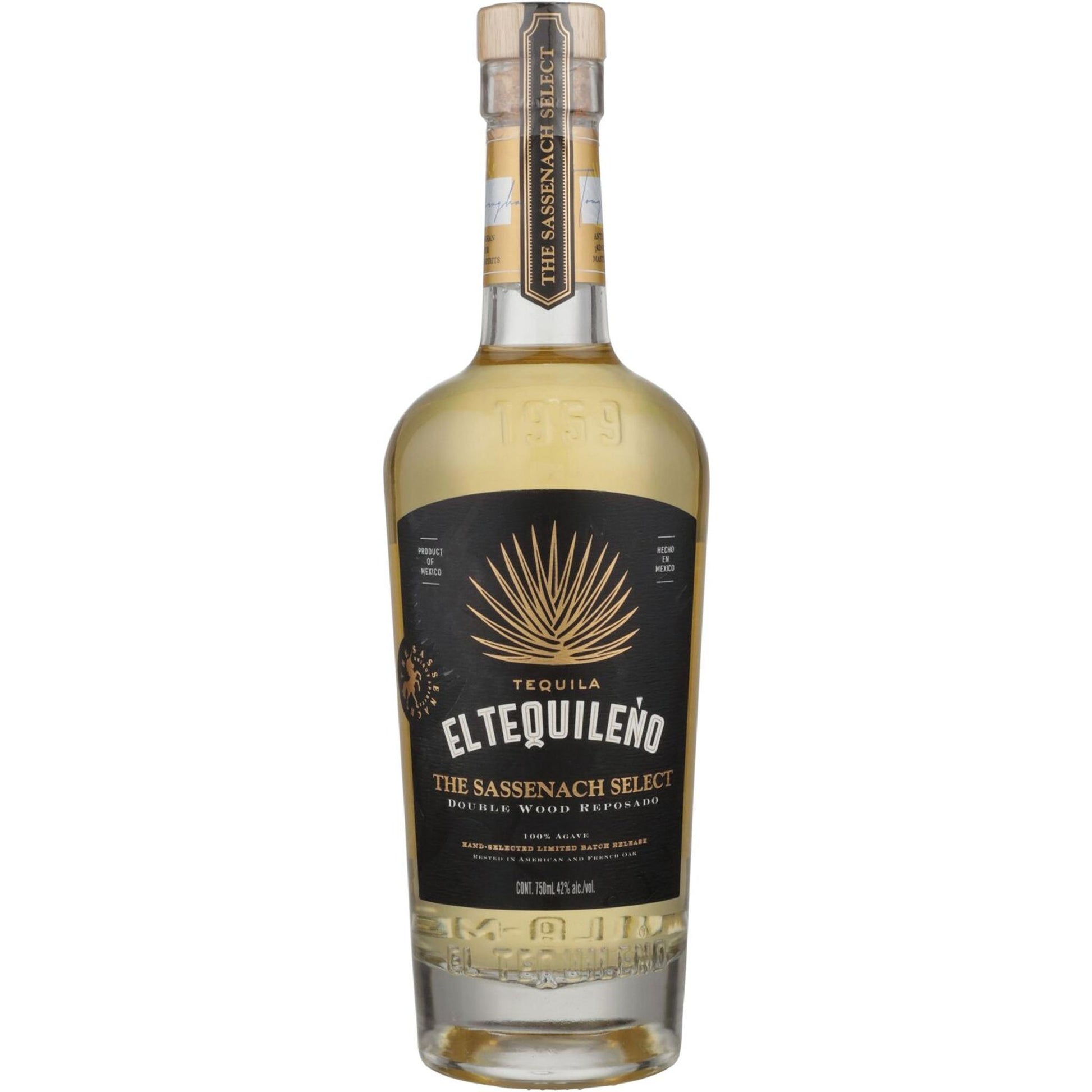 EL Tequileno Tequila The Sassenach SELect Double Wood Reposado - Liquor Geeks