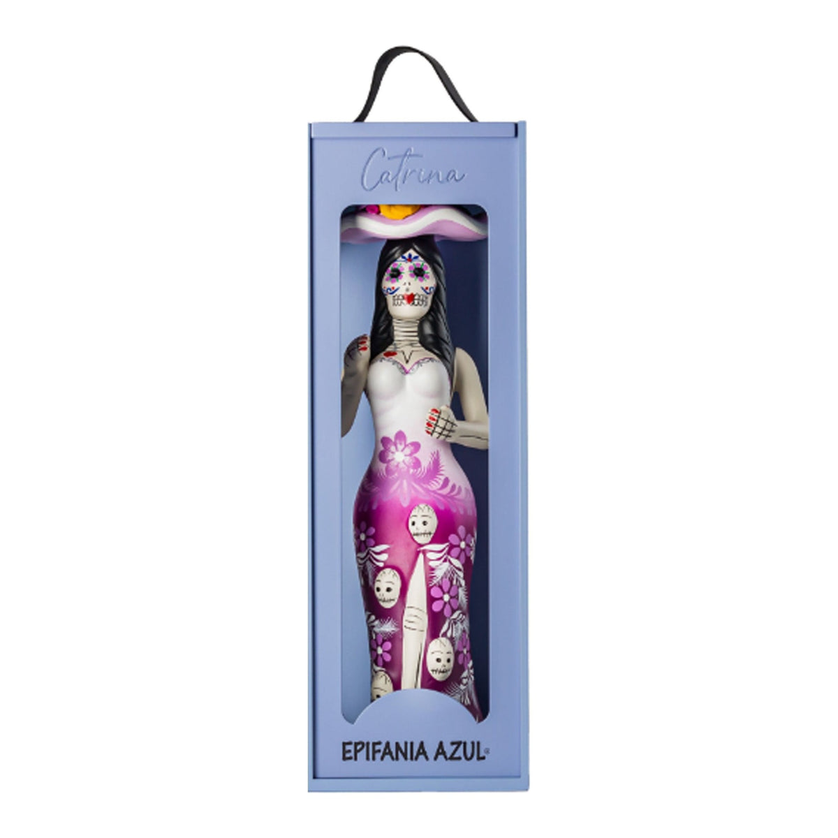Epifanía Azul Añejo La Catrina – Pink & White Dress