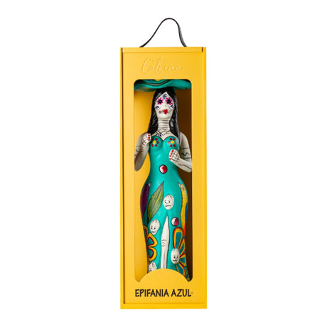 Epifanía Azul Añejo La Catrina – Turquoise Dress