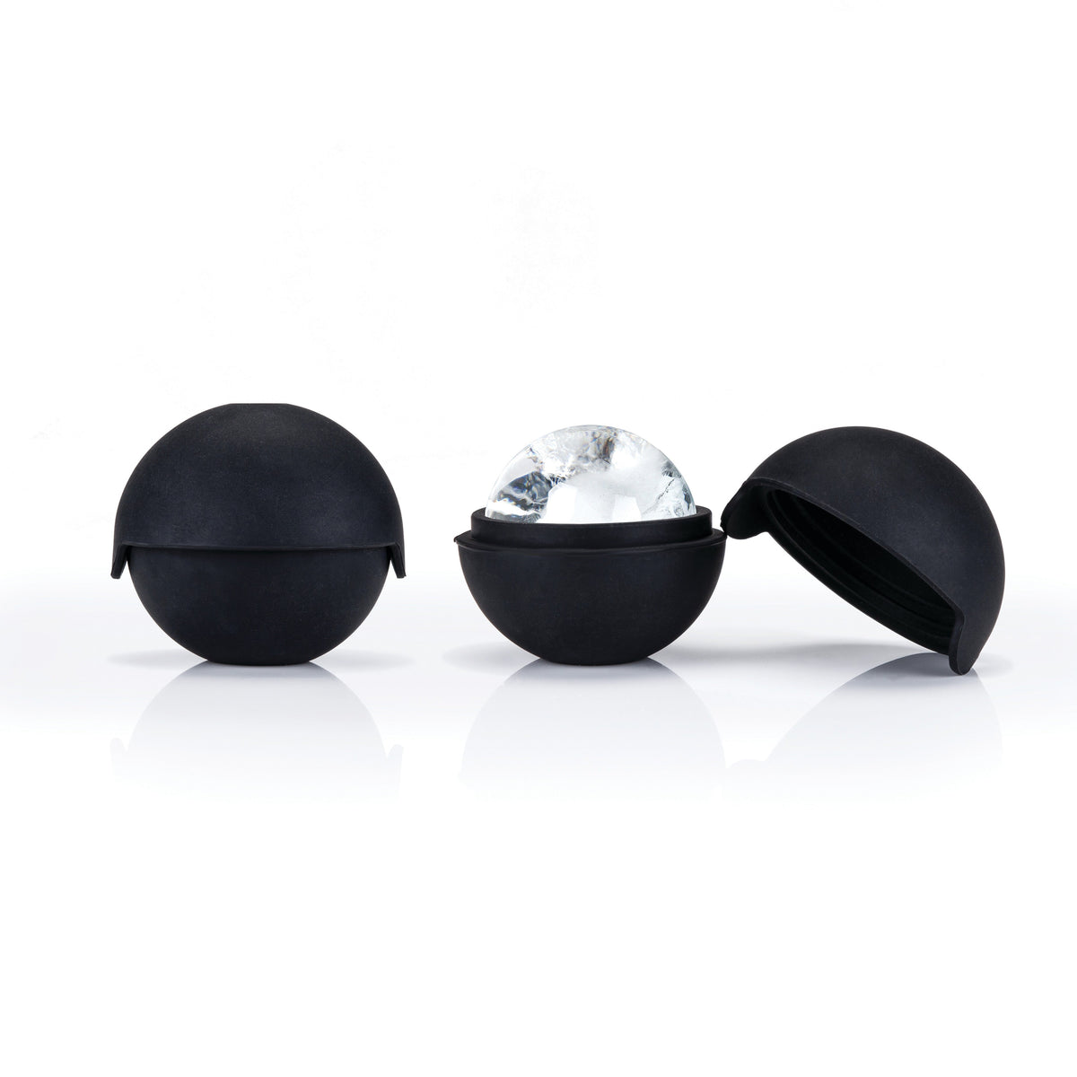 Viski Glacier Rocks Ice Sphere Molds, Set of 4