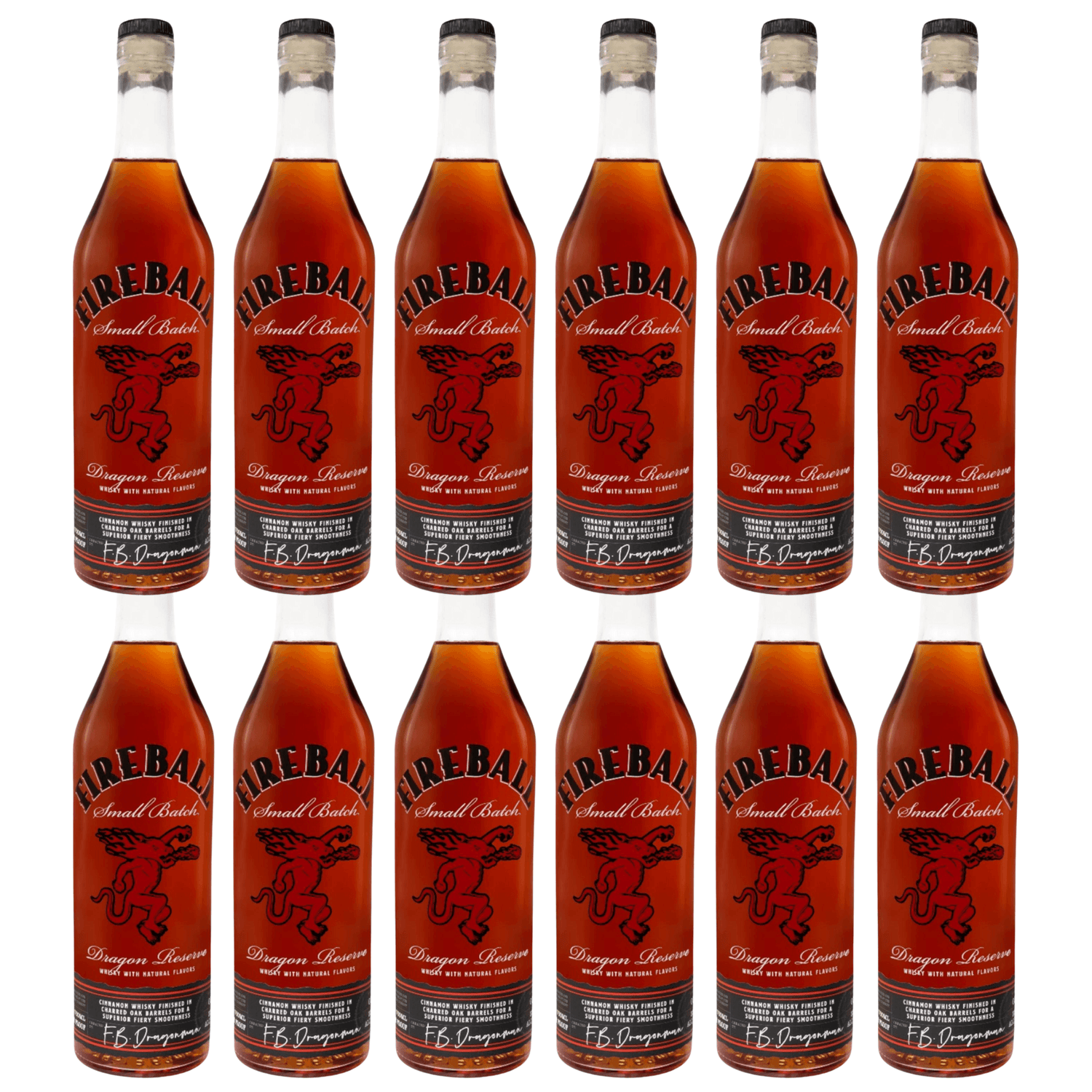 Fireball Small Batch Dragon Reserve Whiskey Liquor Geeks