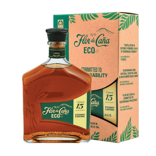 Flor De Cana Eco 15 Year Rum - Liquor Geeks