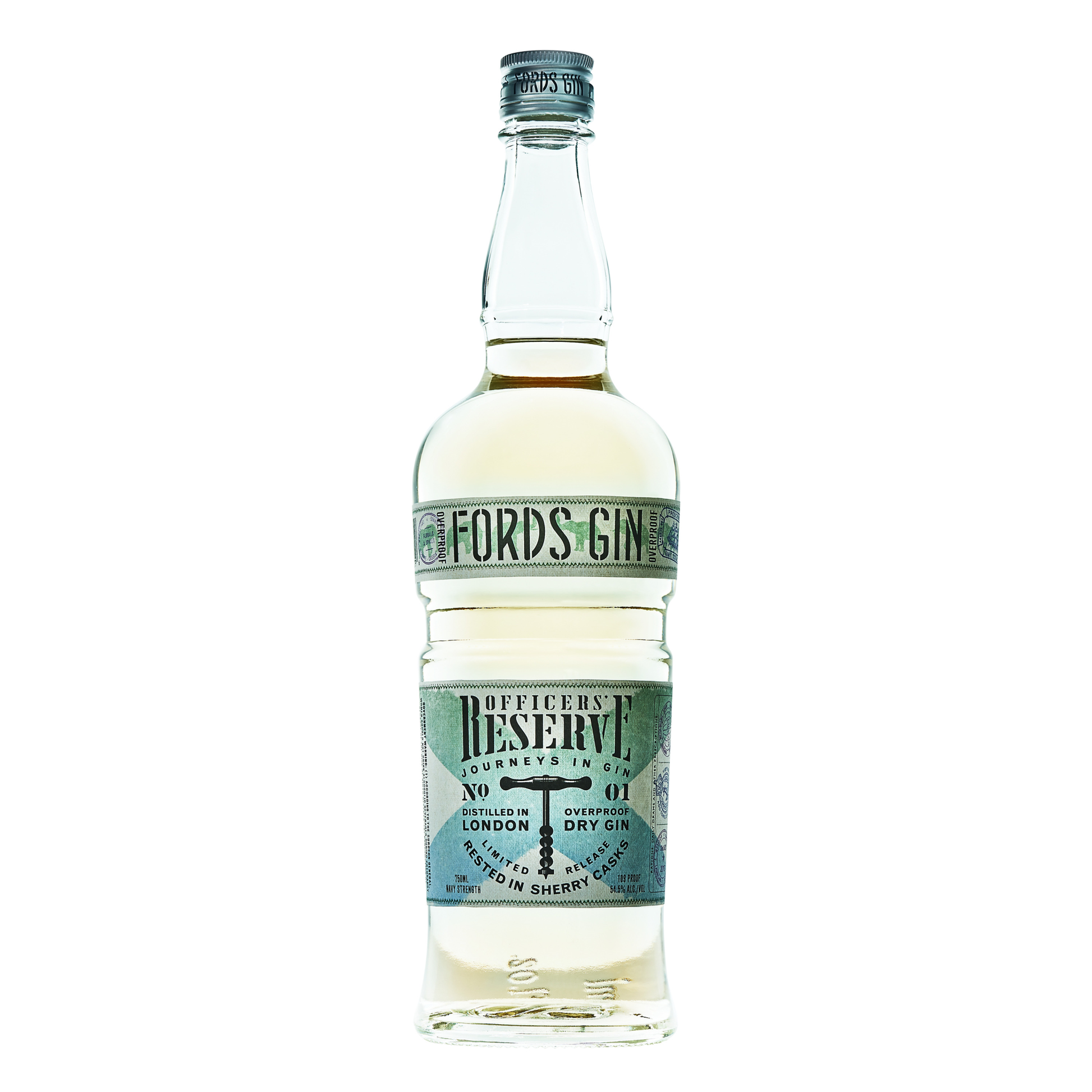 Fords Gin Officers Reserve Dry Gin - Liquor Geeks