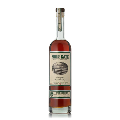 Four Gate Single Barrel River Kelvin Rye 10 Year Whiskey - Liquor Geeks